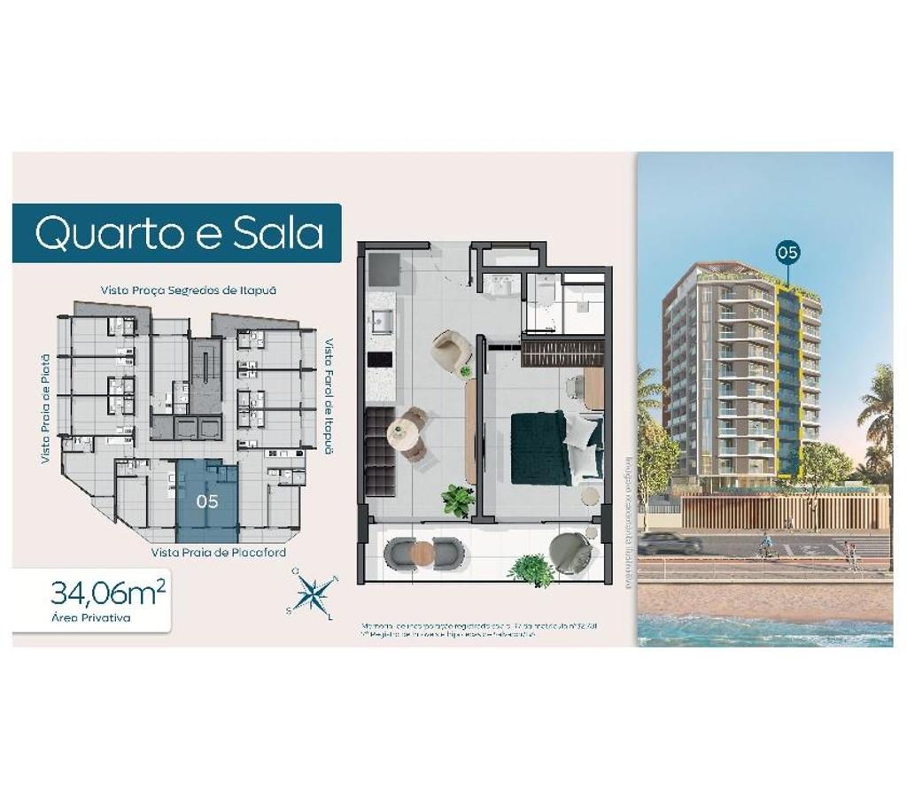 Empreendimentos imóveis Salvador BA Itapuã - Fotos para Empreendimento Rivage Piatã