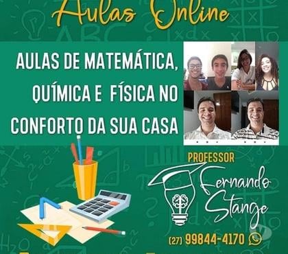 Professores particulares - Fotos para Aulas online de Matemática,Química e Física