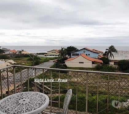 Casas para comprar - images_alt_text Apartamento 1 Quarto com Varanda, Vista da Praia.