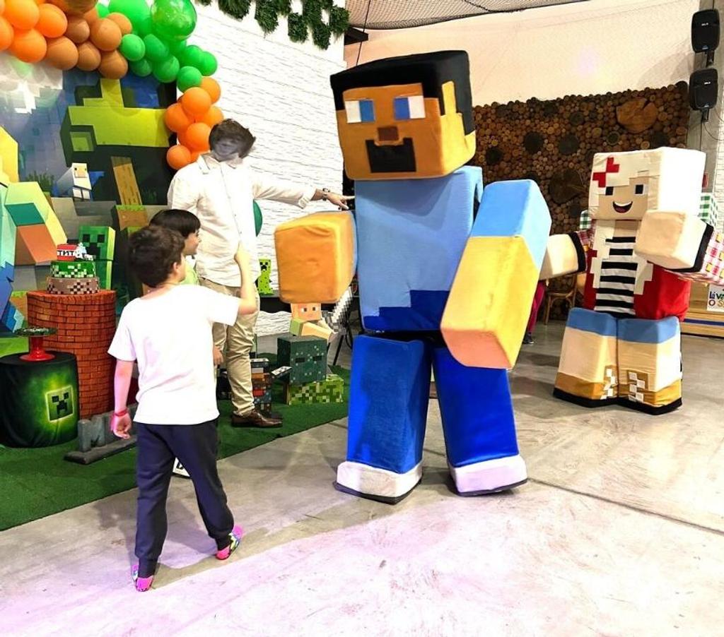 Serviços para eventos Sao Paulo SP Ipiranga - Fotos para Minecraft cover Personagens vivos