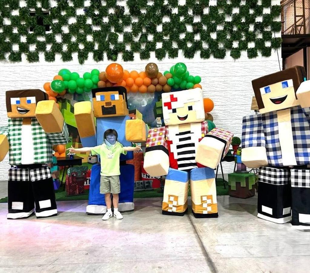 Serviços para eventos Sao Paulo SP Ipiranga - Fotos para Minecraft cover Personagens vivos