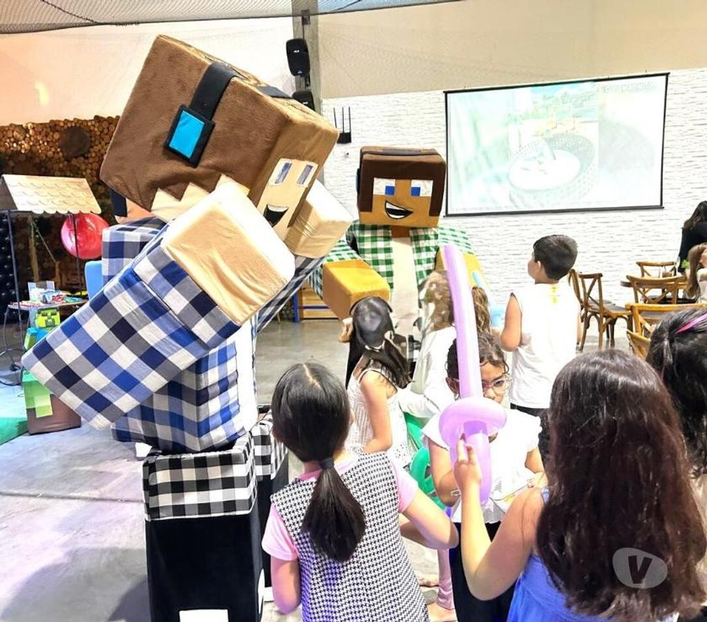 Serviços para eventos Sao Paulo SP Ipiranga - Fotos para Minecraft cover Personagens vivos