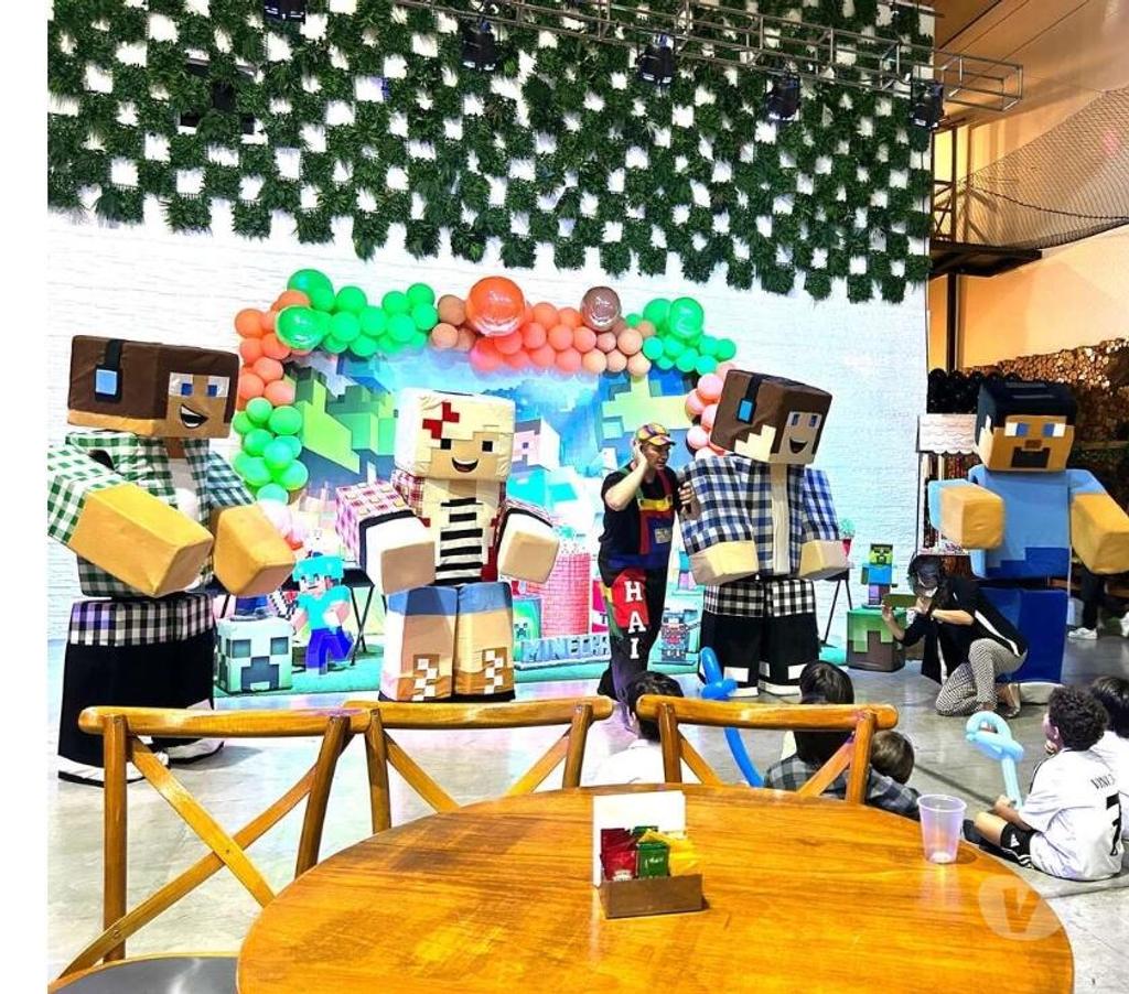 Serviços para eventos Sao Paulo SP Ipiranga - Fotos para Minecraft cover Personagens vivos