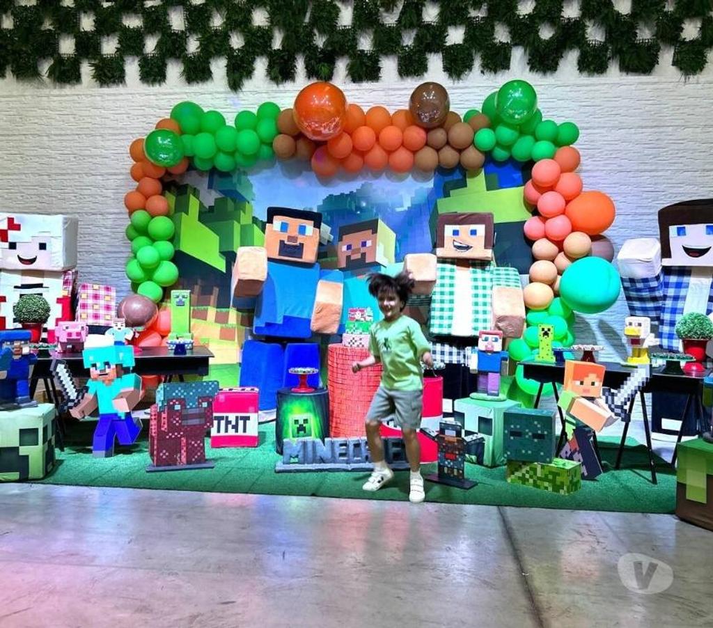 Serviços para eventos Sao Paulo SP Ipiranga - Fotos para Minecraft cover Personagens vivos