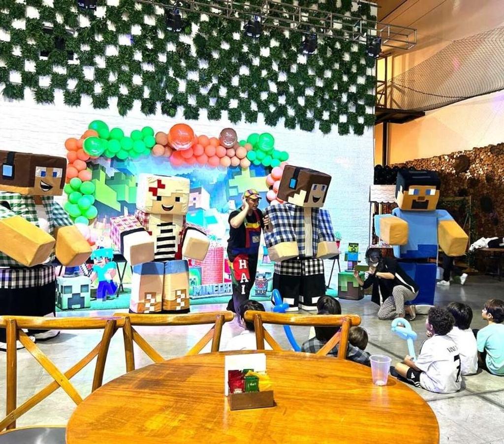 Serviços para eventos Sao Paulo SP Ipiranga - Fotos para Minecraft cover Personagens vivos