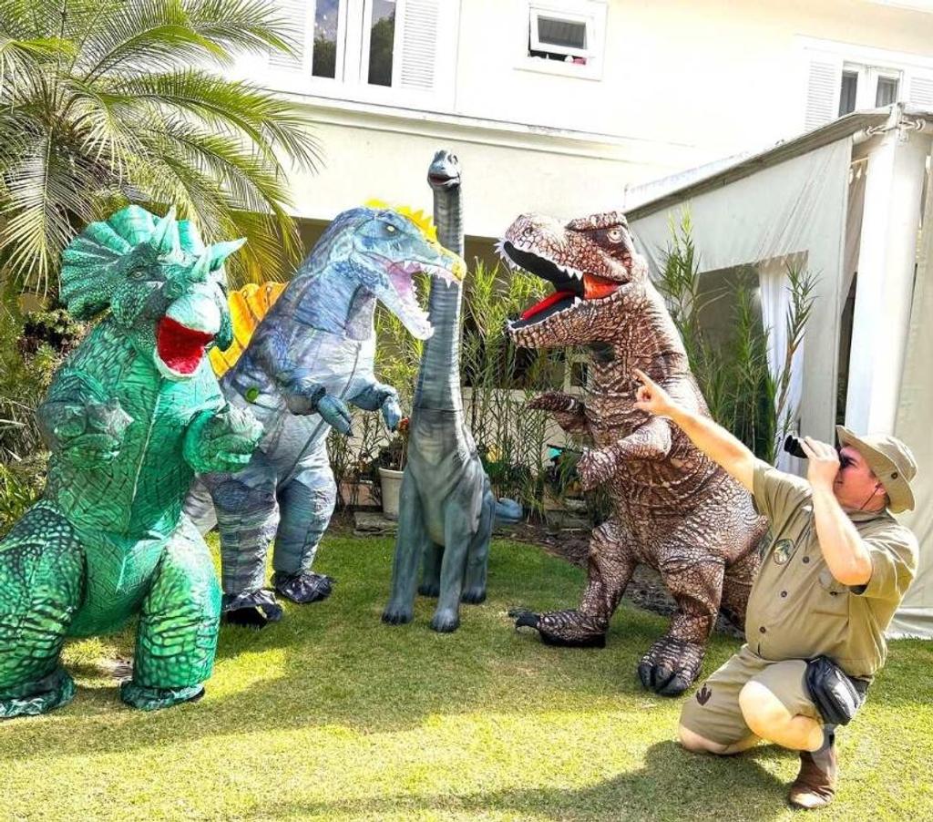 Serviços para eventos Sao Paulo SP Moema - Fotos para Dinossauros personagens vivos cover Dino Trex