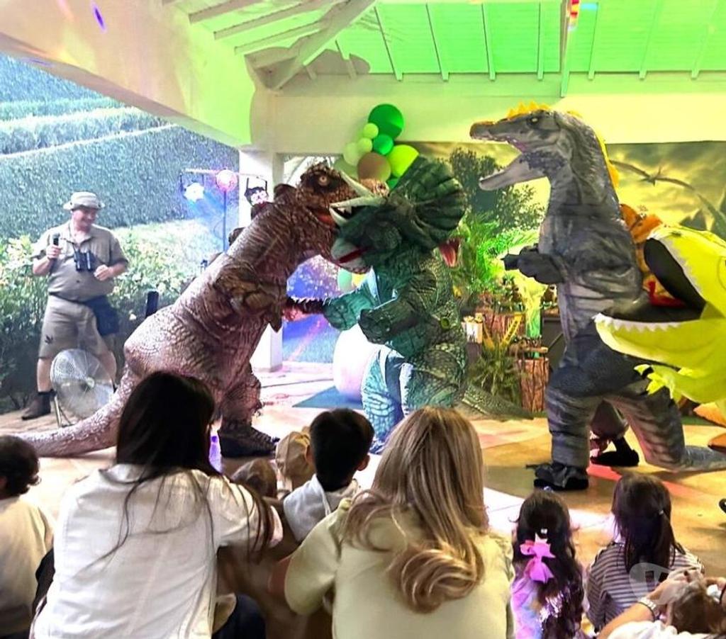 Serviços para eventos Sao Paulo SP Moema - Fotos para Dinossauros personagens vivos cover Dino Trex
