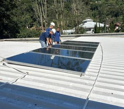 Outros serviços - Fotos para MANUTENÇÃO DE AQUECEDOR-PLACA SOLAR - TROCA DE TUBULAÇÃO