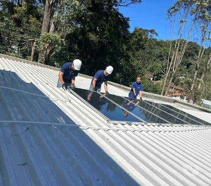 Outros serviços - Fotos para tubulação a gás-teste de estanqueidade