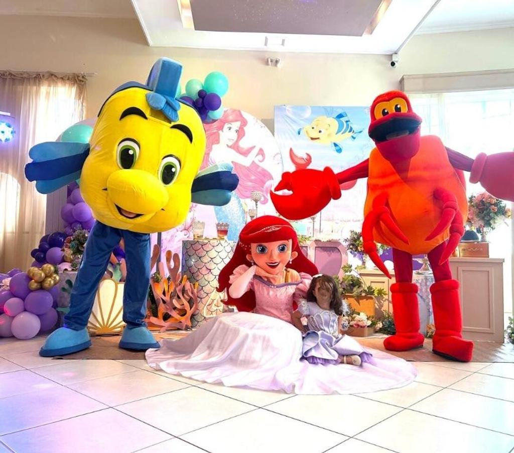 Serviços para eventos Sao Paulo SP Outros Bairros Sao Paulo SP - Fotos para Sereia princesa Ariel personagem vivo cover Turma