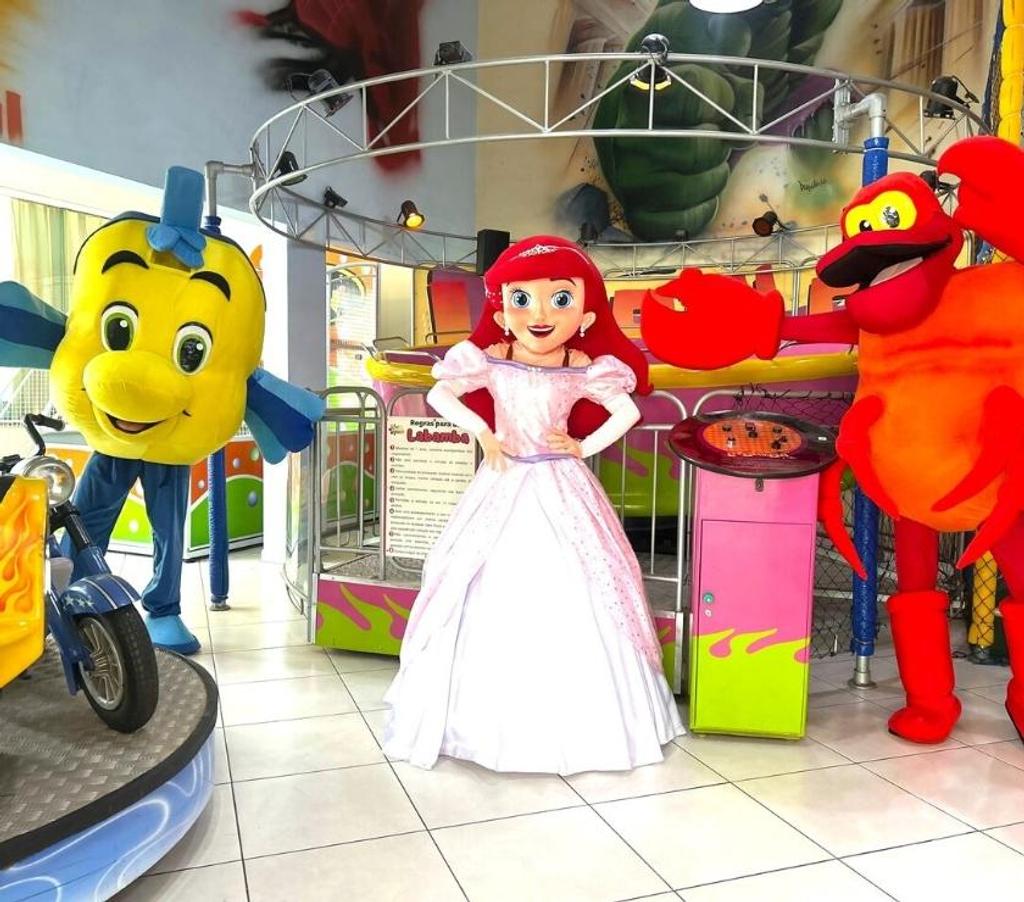 Serviços para eventos Sao Paulo SP Outros Bairros Sao Paulo SP - Fotos para Sereia princesa Ariel personagem vivo cover Turma