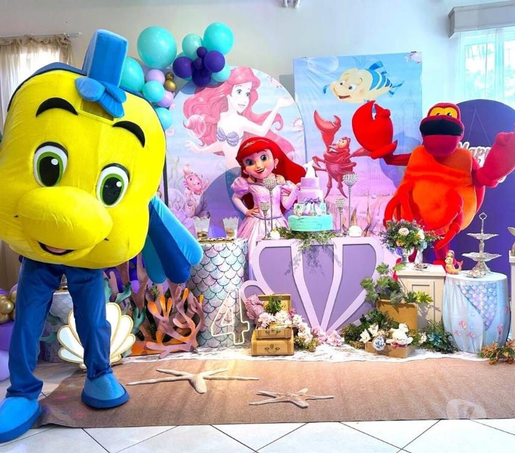 Serviços para eventos Sao Paulo SP Outros Bairros Sao Paulo SP - Fotos para Sereia princesa Ariel personagem vivo cover Turma