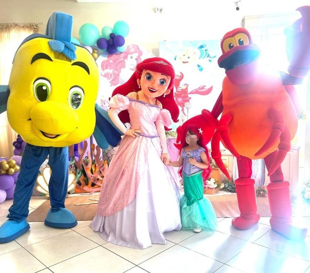 Serviços para eventos Sao Paulo SP Outros Bairros Sao Paulo SP - Fotos para Sereia princesa Ariel personagem vivo cover Turma
