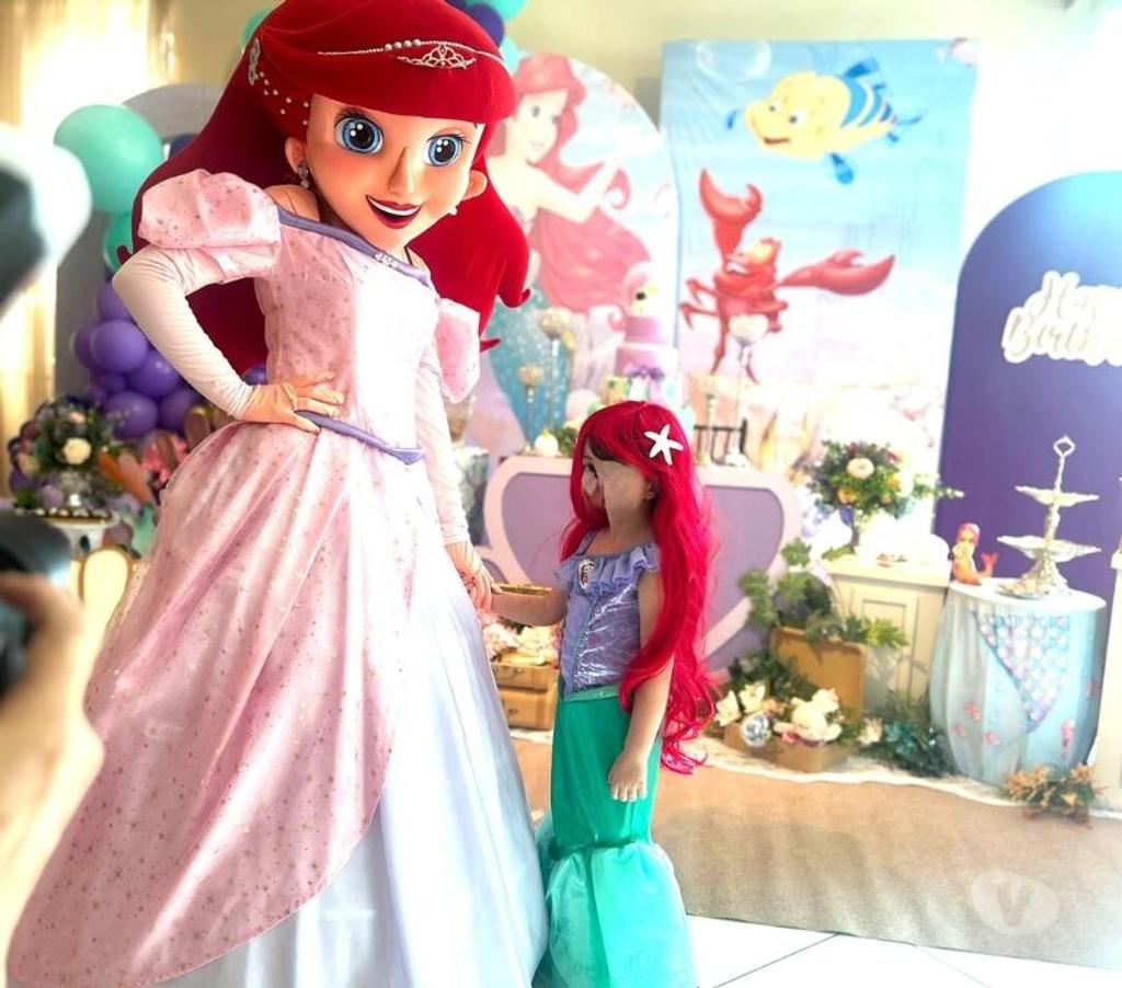 Serviços para eventos Sao Paulo SP Outros Bairros Sao Paulo SP - Fotos para Sereia princesa Ariel personagem vivo cover Turma