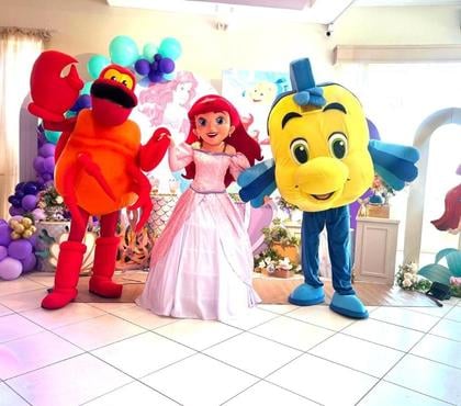 Serviços para eventos Outros Bairros Sao Paulo SP Sao Paulo SP - Fotos para Sereia princesa Ariel personagem vivo cover Turma