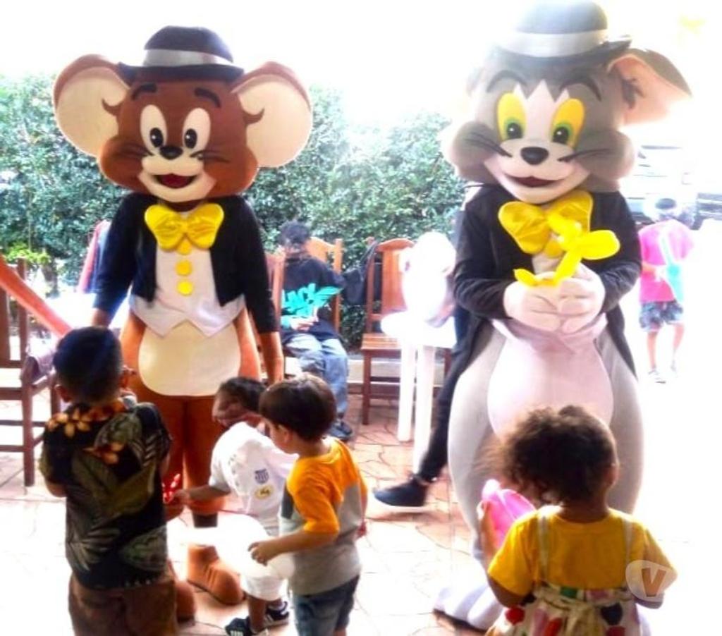 Serviços para eventos Sao Paulo SP Ipiranga - Fotos para Tom e Jerry personagens vivos cover animação festa