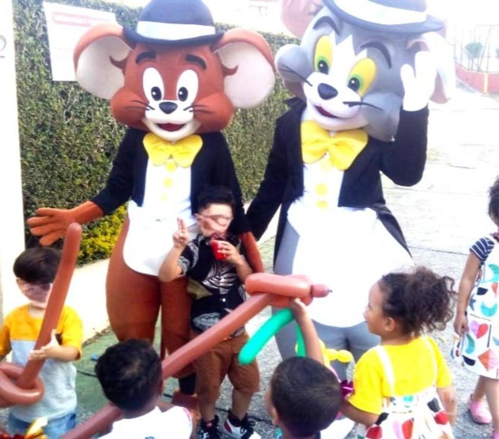 Serviços para eventos Sao Paulo SP Ipiranga - Fotos para Tom e Jerry personagens vivos cover animação festa
