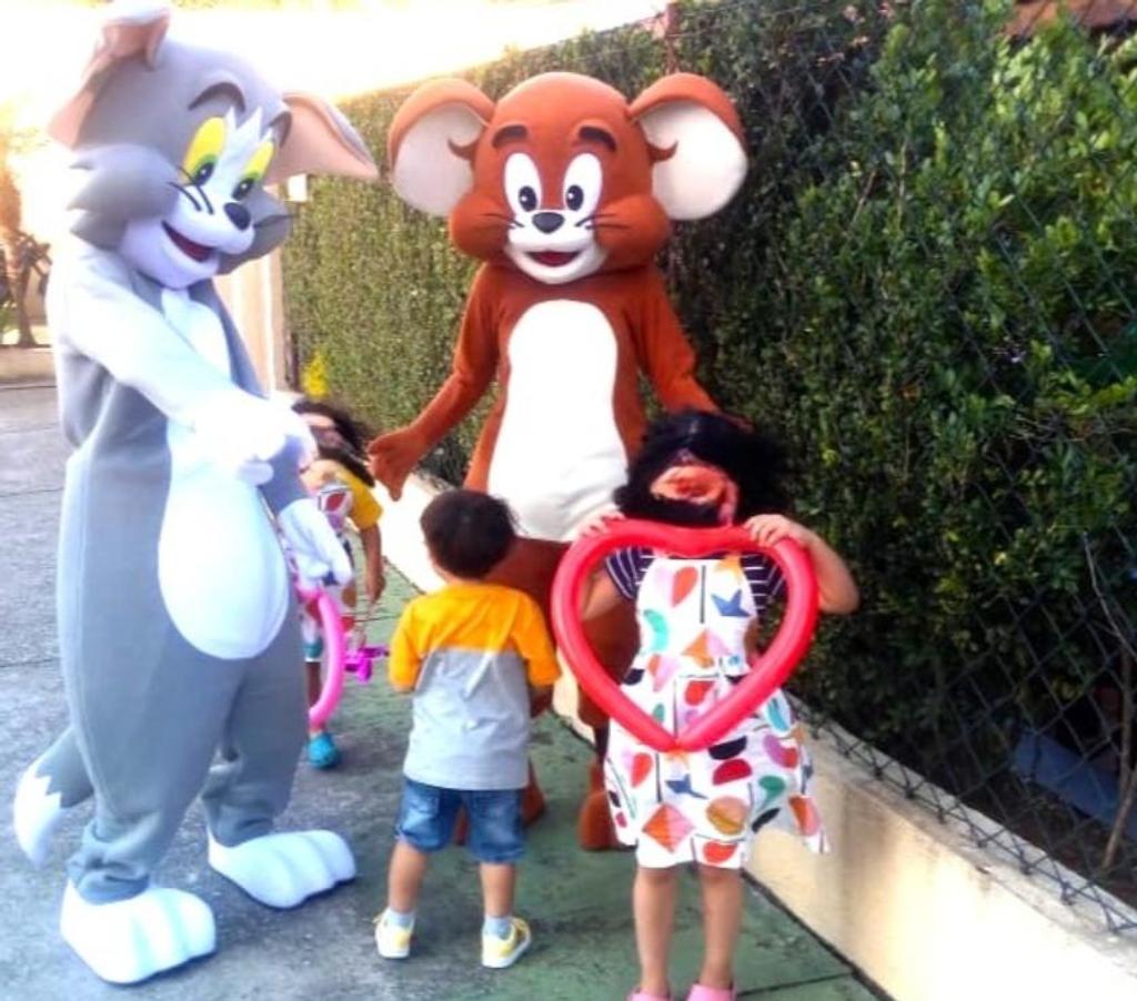 Serviços para eventos Sao Paulo SP Ipiranga - Fotos para Tom e Jerry personagens vivos cover animação festa