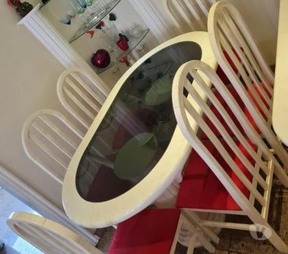 Móveis Usados Tatuapé Sao Paulo SP - images_alt_text Mesa estilo Colonial com 6 cadeiras