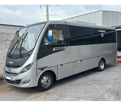 Ônibus usados Cidade Industrial de Curitiba Curitiba PR - Fotos para Micro Onibus Mascarello Iveco dally ano 2017 cód.9616