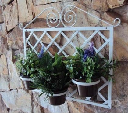 Decoração - images_alt_text Jardim Vertical, Floreira de ferro,