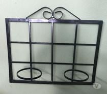 Jardim Vertical, Floreira de ferro, Suporte para vasos