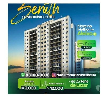 Empreendimentos Imobiliários - Fotos para Zenith Condomínio Apartamento 2 quartos Bairro Aleixo
