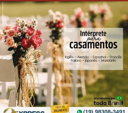 Traduções - Fotos para Interprete para casamento