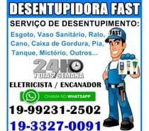 Desentupidora em Campinas 19-99231-2502 Desentupimento.
