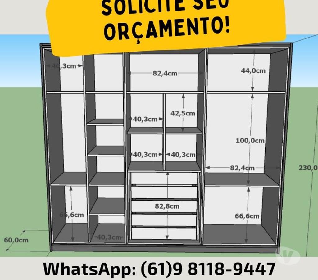 Venda Móveis Brasilia DF Aguas Claras - Fotos para Móveis Planejados