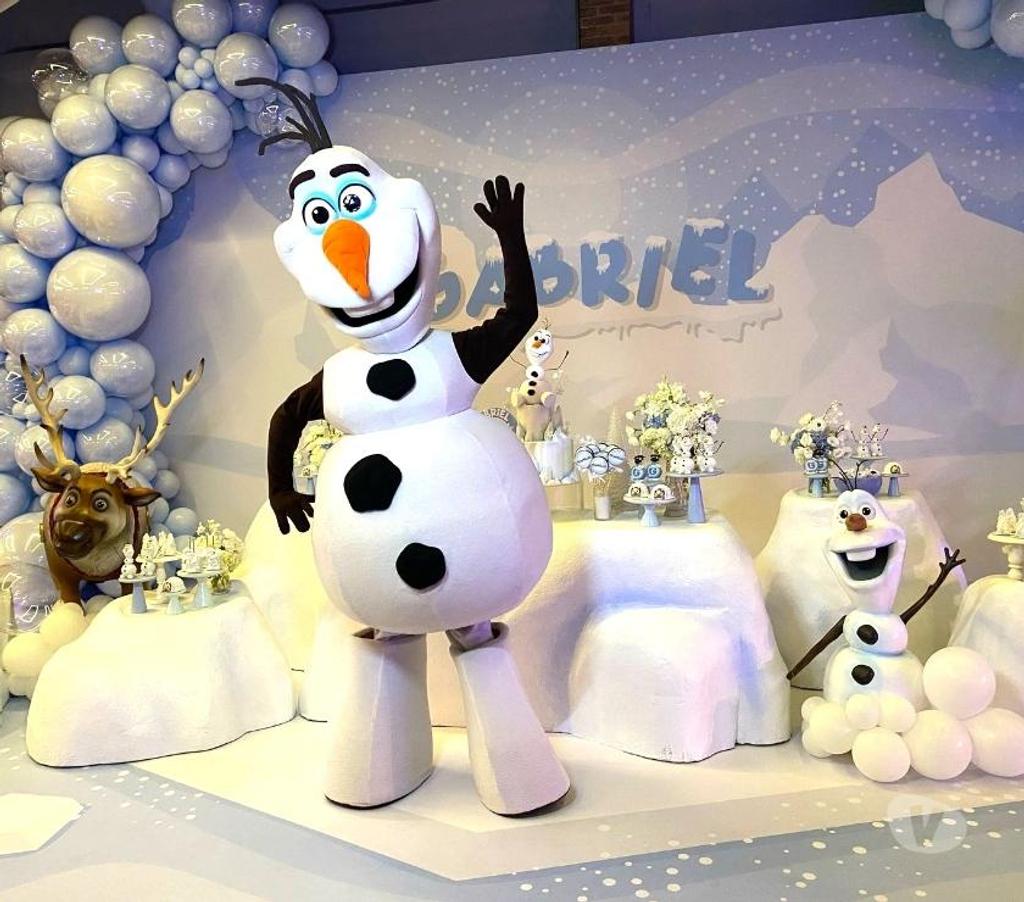 Serviços para eventos Sao Paulo SP Itaquera - Fotos para Olaf personagem vivo cover festa frozen