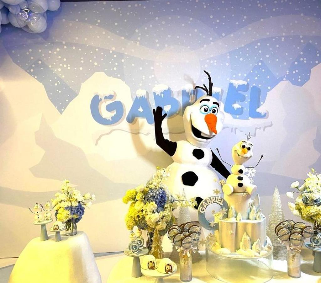 Serviços para eventos Sao Paulo SP Itaquera - Fotos para Olaf personagem vivo cover festa frozen