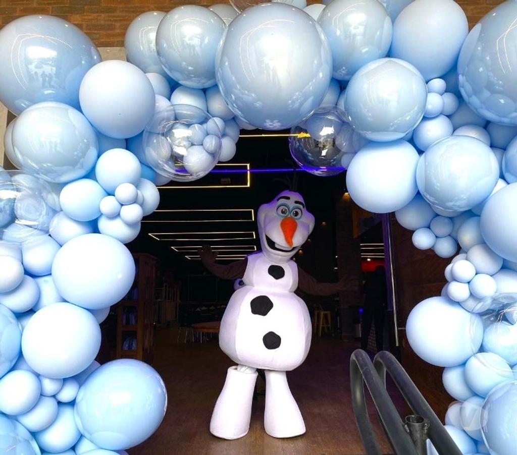 Serviços para eventos Sao Paulo SP Itaquera - Fotos para Olaf personagem vivo cover festa frozen