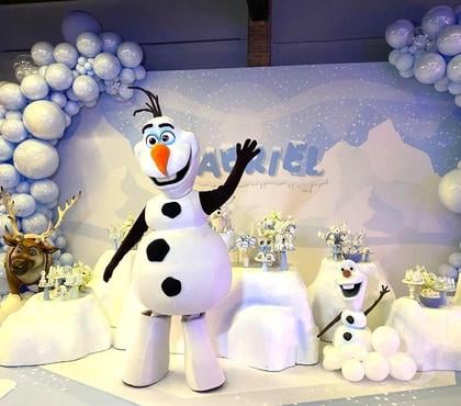 Serviços para Eventos Itaquera Sao Paulo SP - Fotos para Olaf personagem vivo cover festa frozen