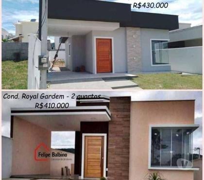 casas para vender - images_alt_text Casas novas de 2 quartos em Maricá