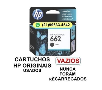 Diversos - Fotos para HP Cartuchos vazios originais. Usados.