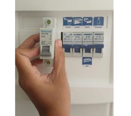 Reparo - Conserto - Reforma Brotas, Salvador Salvador BA - Fotos para Eletricista - Instalação de Disjuntor