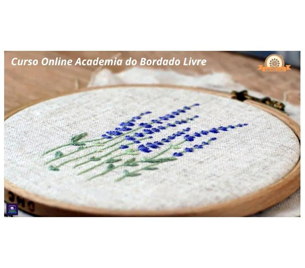 Capacitação profissional Vitoria da Conquista BA - Fotos para Curso Online Academia do Bordado em vídeo aulas certificado
