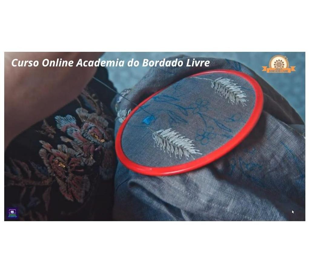 Capacitação profissional Vitoria da Conquista BA - Fotos para Curso Online Academia do Bordado em vídeo aulas certificado