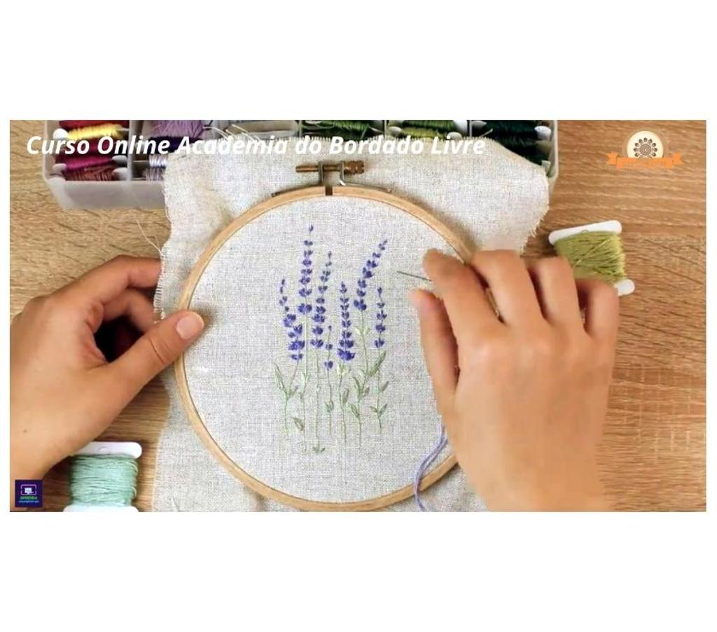 Capacitação profissional Vitoria da Conquista BA - Fotos para Curso Online Academia do Bordado em vídeo aulas certificado