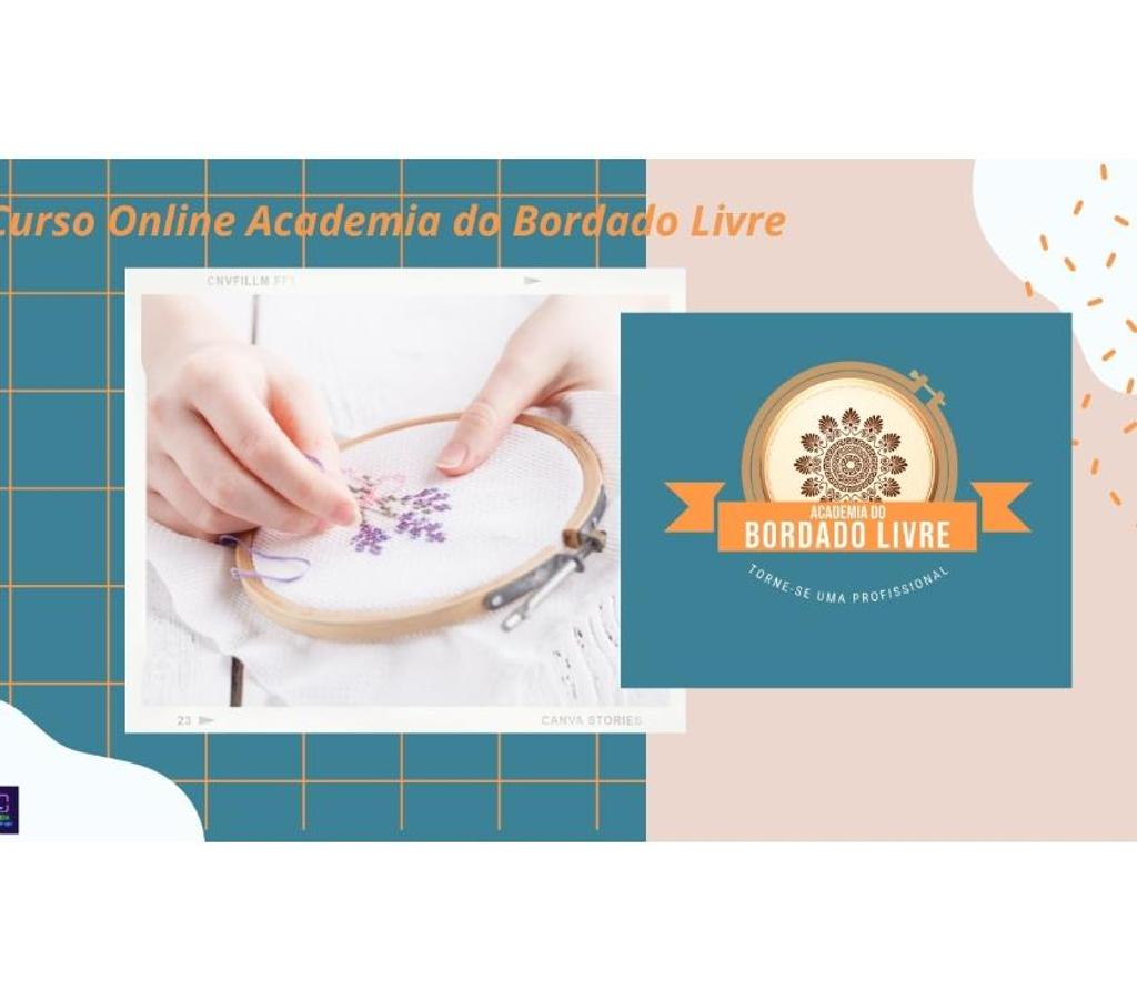 Capacitação profissional Vitoria da Conquista BA - Fotos para Curso Online Academia do Bordado em vídeo aulas certificado