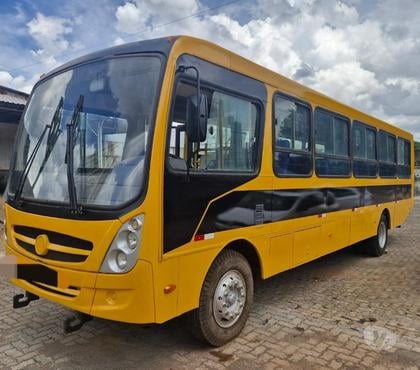 Ônibus usados Cidade Industrial de Curitiba Curitiba PR - Fotos para Micrão Escolar padrão Caio Foz VW 15190 ano 2012 cód.9667