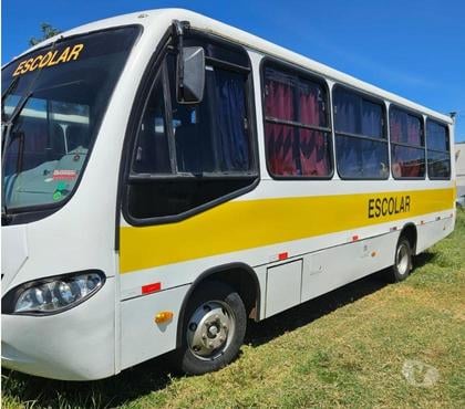 Ônibus usados Cidade Industrial de Curitiba Curitiba PR - Fotos para Micros Ibrava VW 9160 ano 2014 2-carros escolar cód.9666