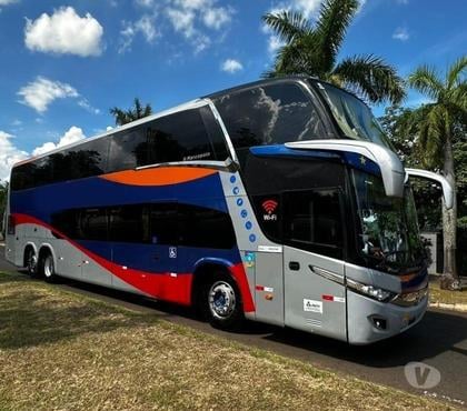 Ônibus usados Cidade Industrial de Curitiba Curitiba PR - Fotos para Onibus DD 1800 G-7 M.benz O-500RSD ano 2015 cód.9671