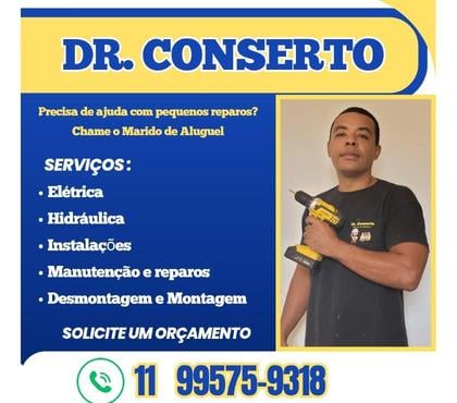 Reparo - Conserto - Reforma Raposo Tavares Sao Paulo SP - Fotos para Manutenção e reparos Marido de Aluguel faz tudo