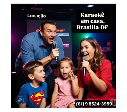 Serviços para eventos Brasília Centro Brasilia DF - images_alt_text Karaokê em casa Brasília DF