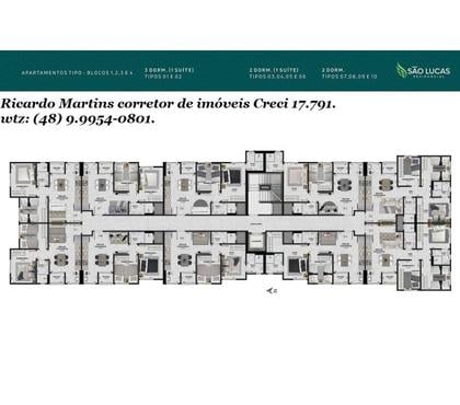 Empreendimentos Imobiliários - Fotos para São Lucas residencial bairro Ceará Criciúma