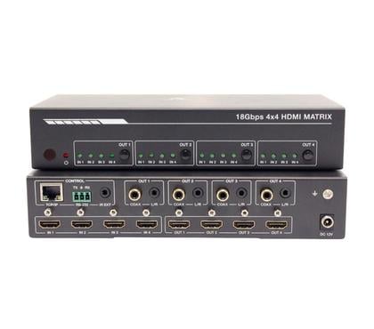 TV - Som - Fotografia Embú Grande Sao Paulo SP - Fotos para Matrix HDMI UHD 4K_60Hz V. 2.0 4 x 4 Portas AS-MX44-2.0