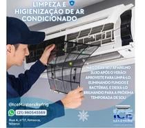 Limpeza e Higienização de ar condicionados