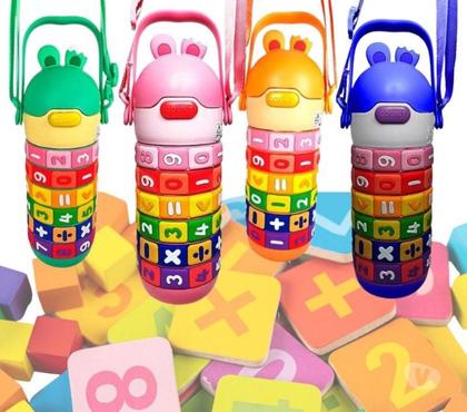 Diversos - Fotos para Garrafa Infantil Educativa Tabuada Números